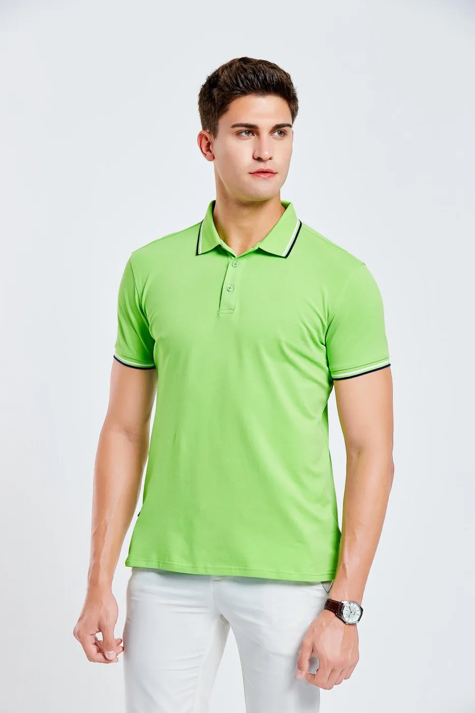 DG-2099 · Short-Sleeve Collared · Real product view 02