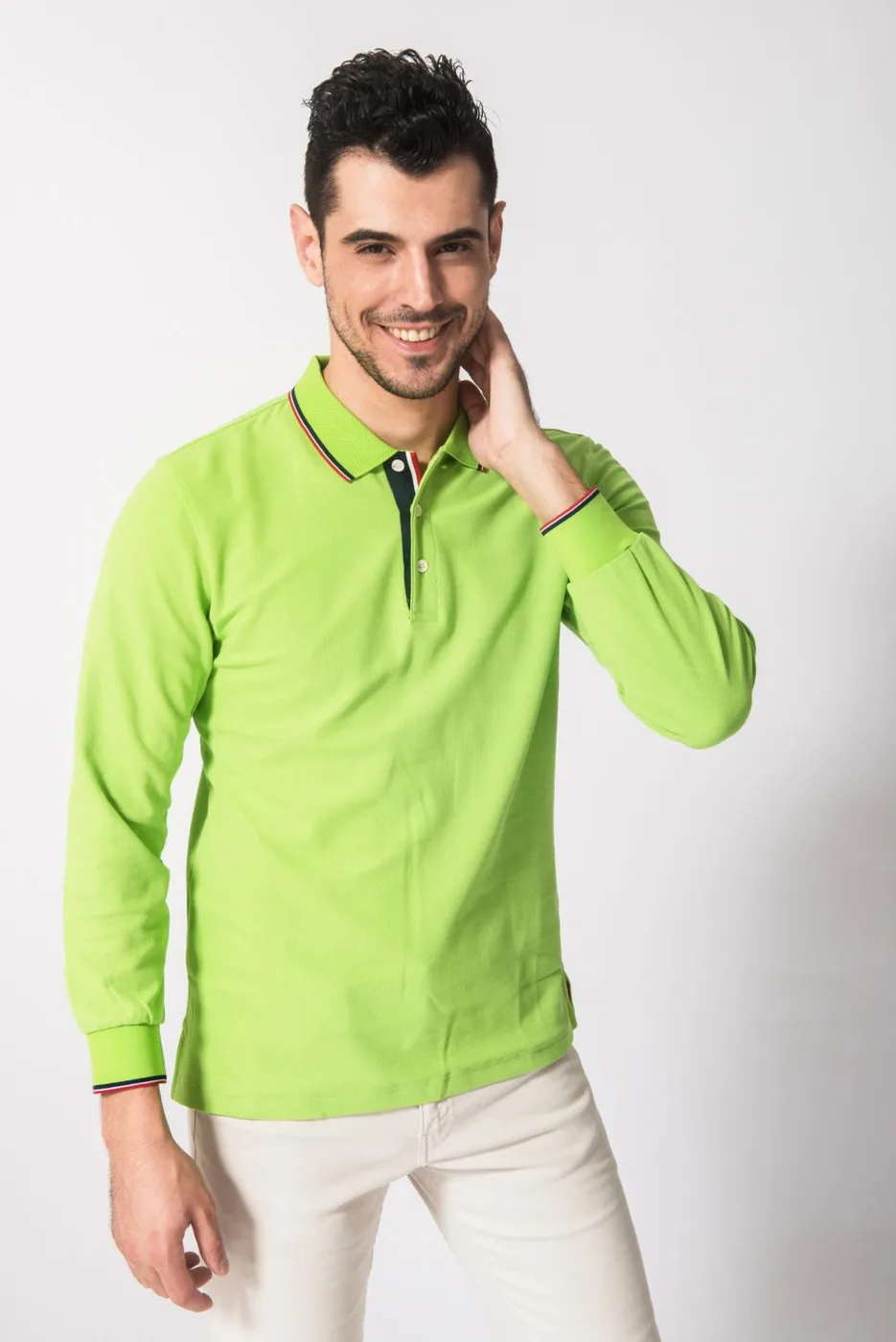 DG-C7893 · Long-Sleeve Collared · Real product view 05