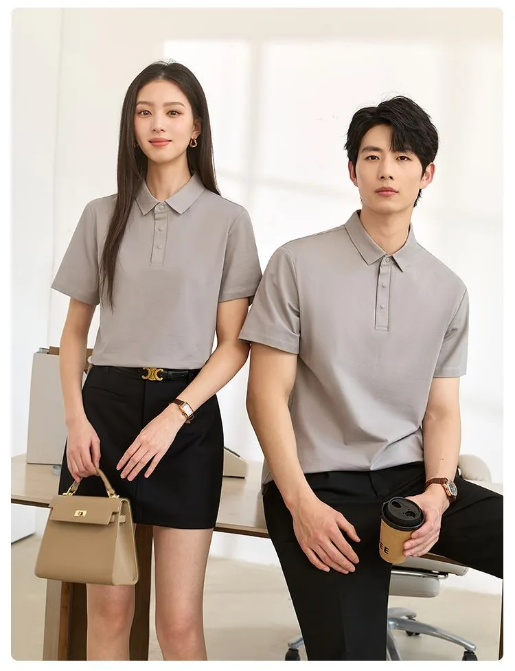 9802 · Short-Sleeve Collared · Real product view 02