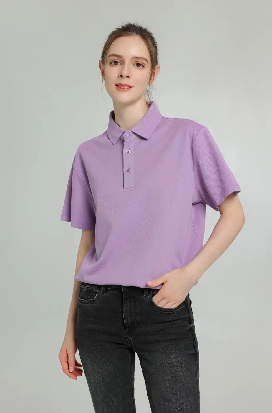 3005 · Short-Sleeve Collared · Real product view 01