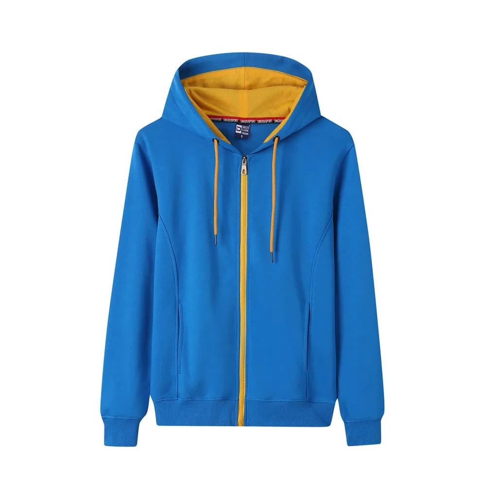 DG-8029 · Fleece-Lined Zip Hoodie · Real product view 05