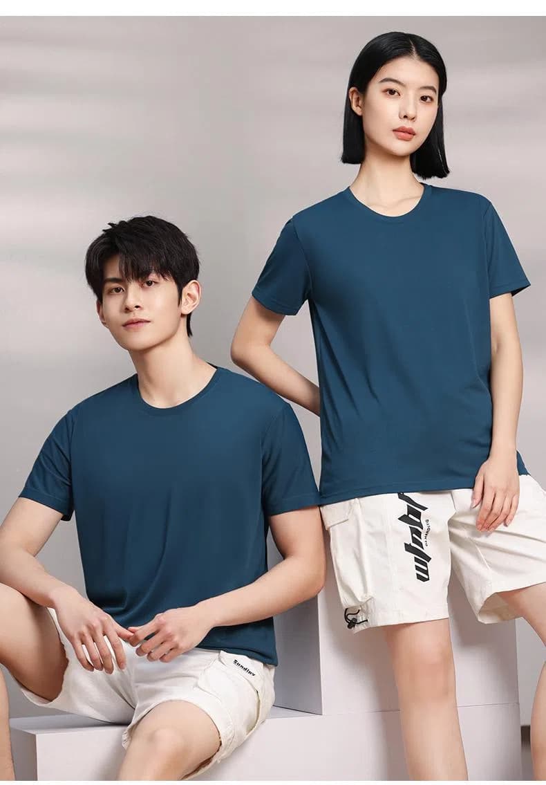 DG-1122 · Short-Sleeve Crew-Neck · Real product view 06
