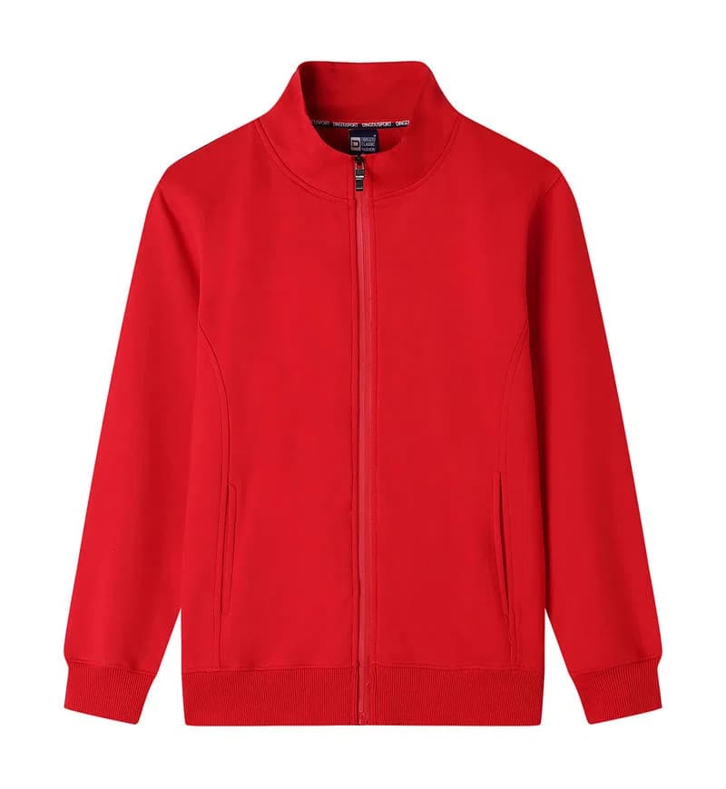 DG-8018 · Fleece-Lined Stand-Collar Zip