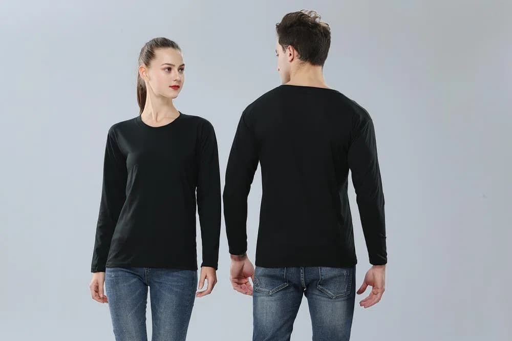 DG-2090 · Long-Sleeve Crew-Neck · Real product view 03