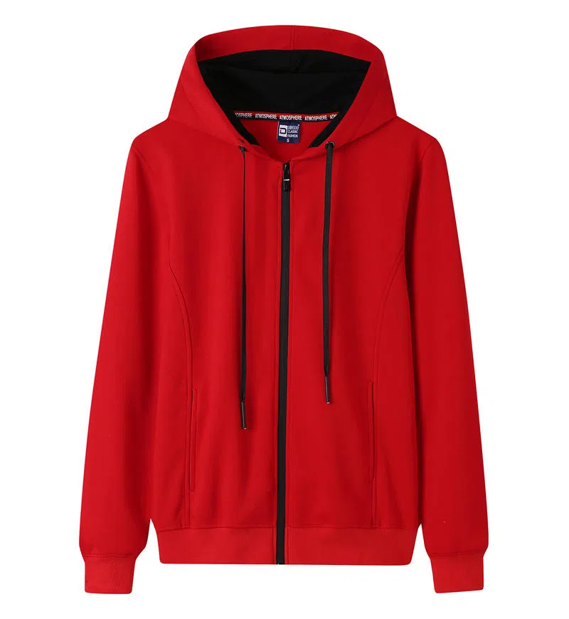 DG-8029 · Fleece-Lined Zip Hoodie