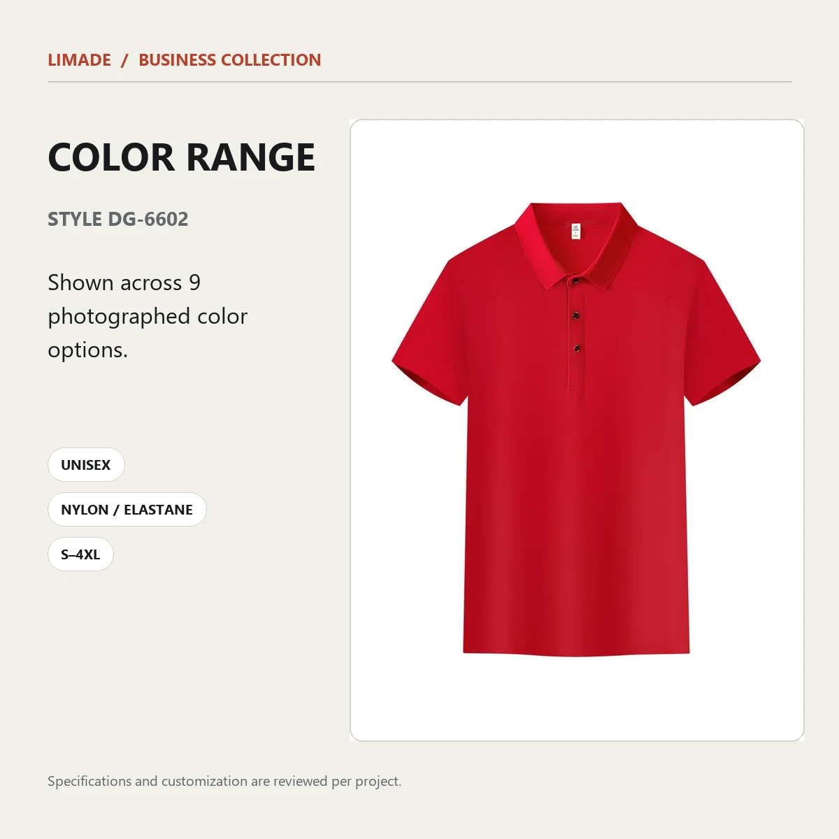 DG-6602 · Short-Sleeve Collared · Real product view 03
