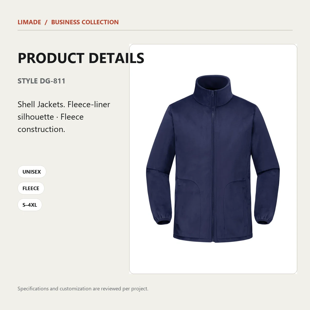 DG-811 · Fleece-Liner · Real product view 06