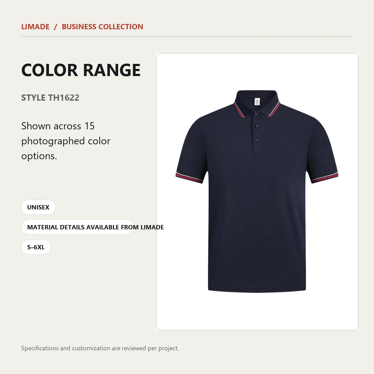 TH1622 · Polo Shirt · Real product view 01
