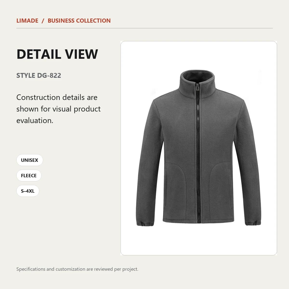 DG-822 · Fleece-Liner · Real product view 06