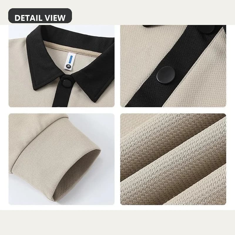 6602 · Long-Sleeve Collared · Real product view 05