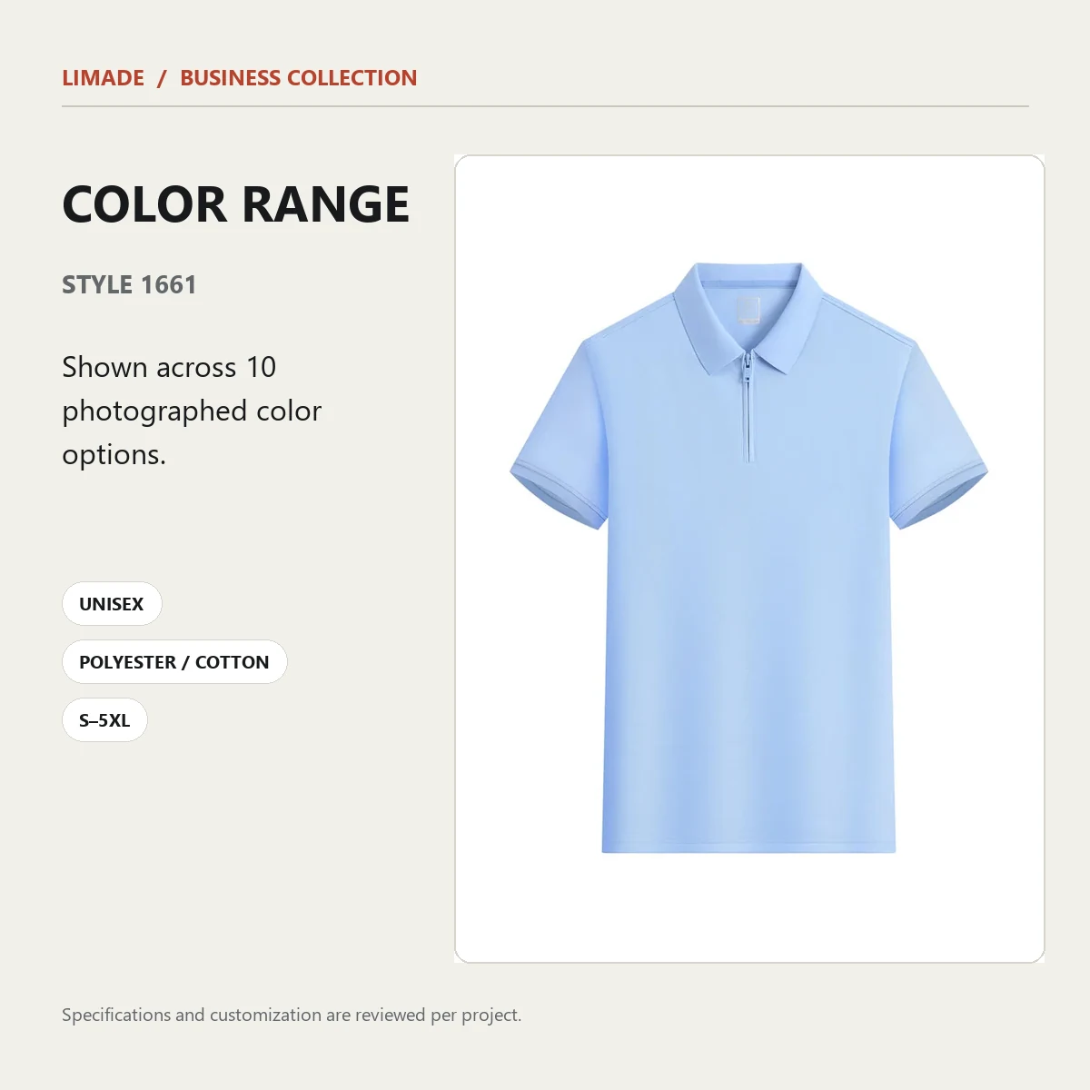 1661 · Short-Sleeve Collared · Real product view 04