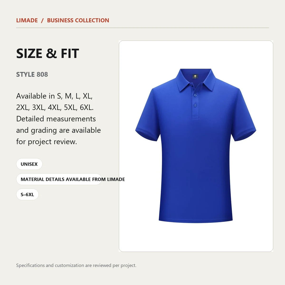 808 · Short-Sleeve Collared · Real product view 04