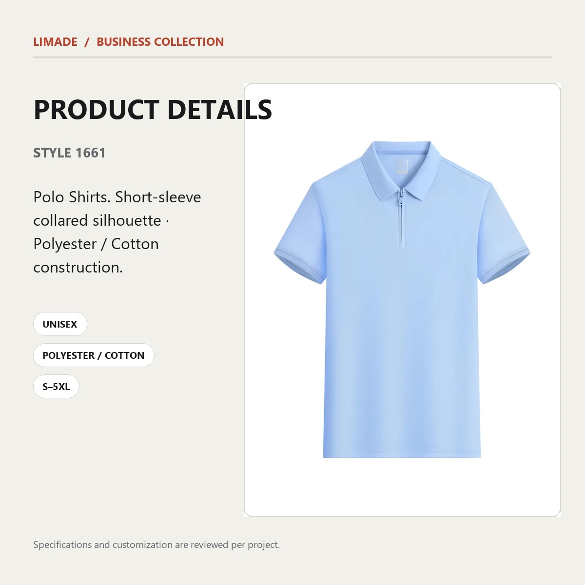 1661 · Short-Sleeve Collared · Real product view 05