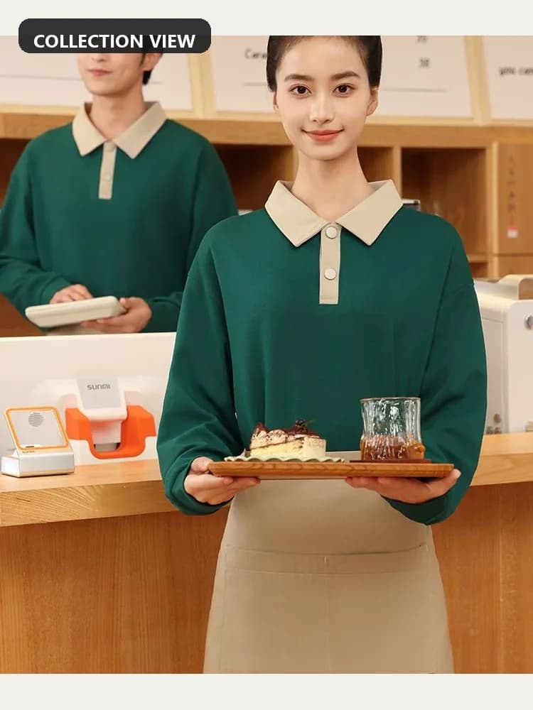 6602 · Long-Sleeve Collared · Real product view 04