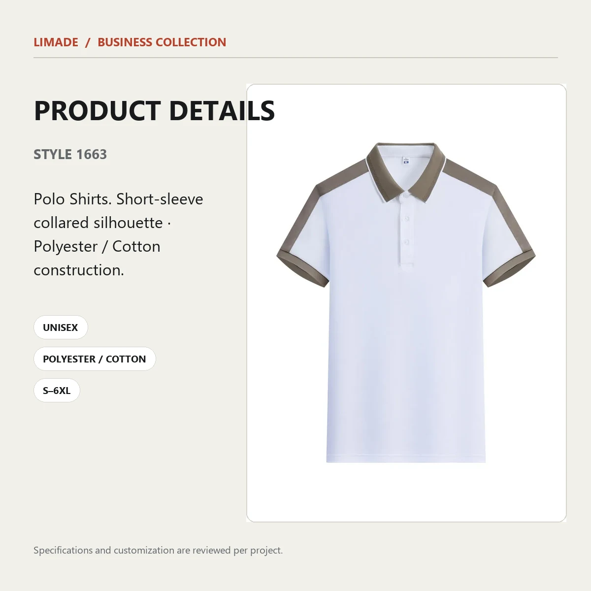 1663 · Short-Sleeve Collared · Real product view 04