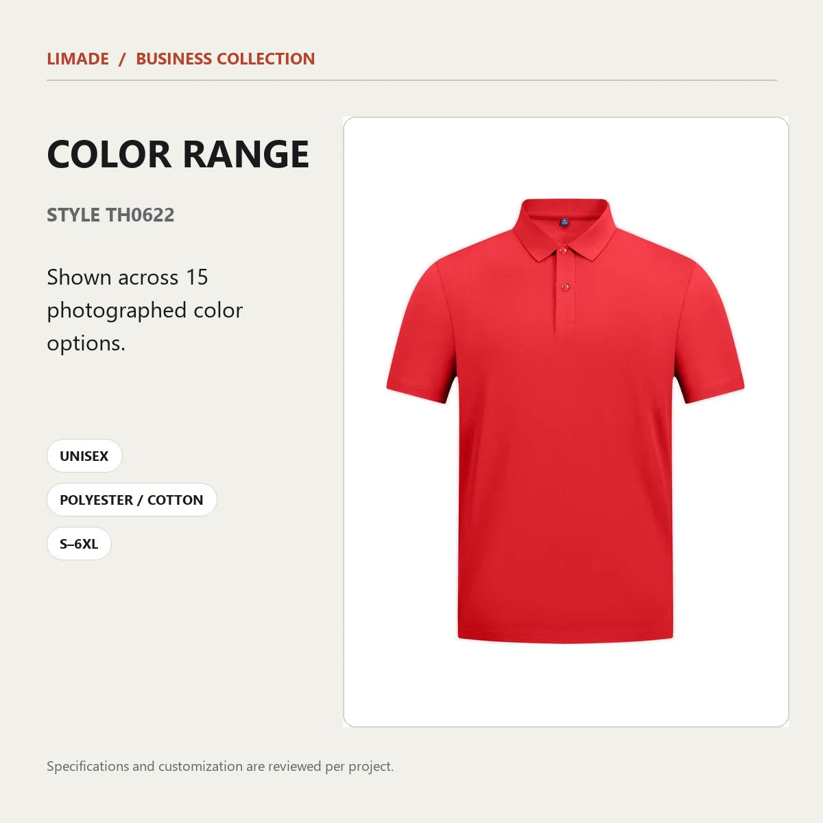 TH0622 · Polo Shirt · Real product view 02
