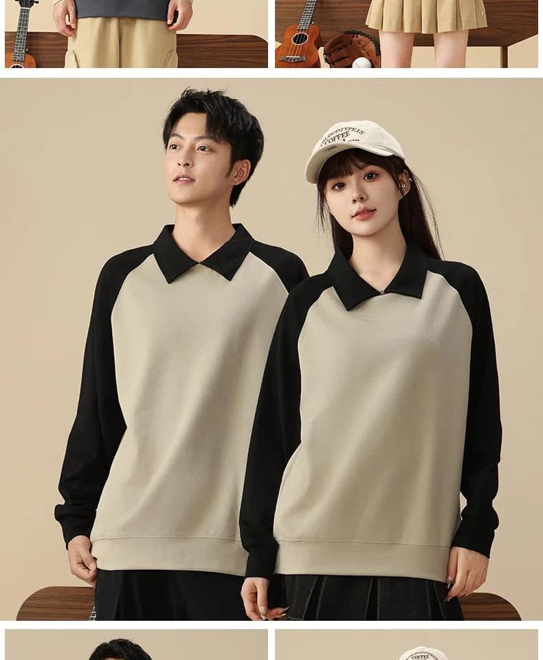 DG-6606 · Collared Sweatshirt · Real product view 02