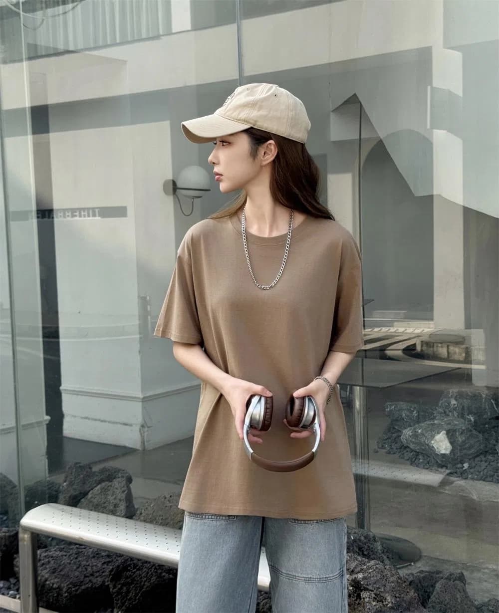C4 · Relaxed Drop-Shoulder · Real product view 05
