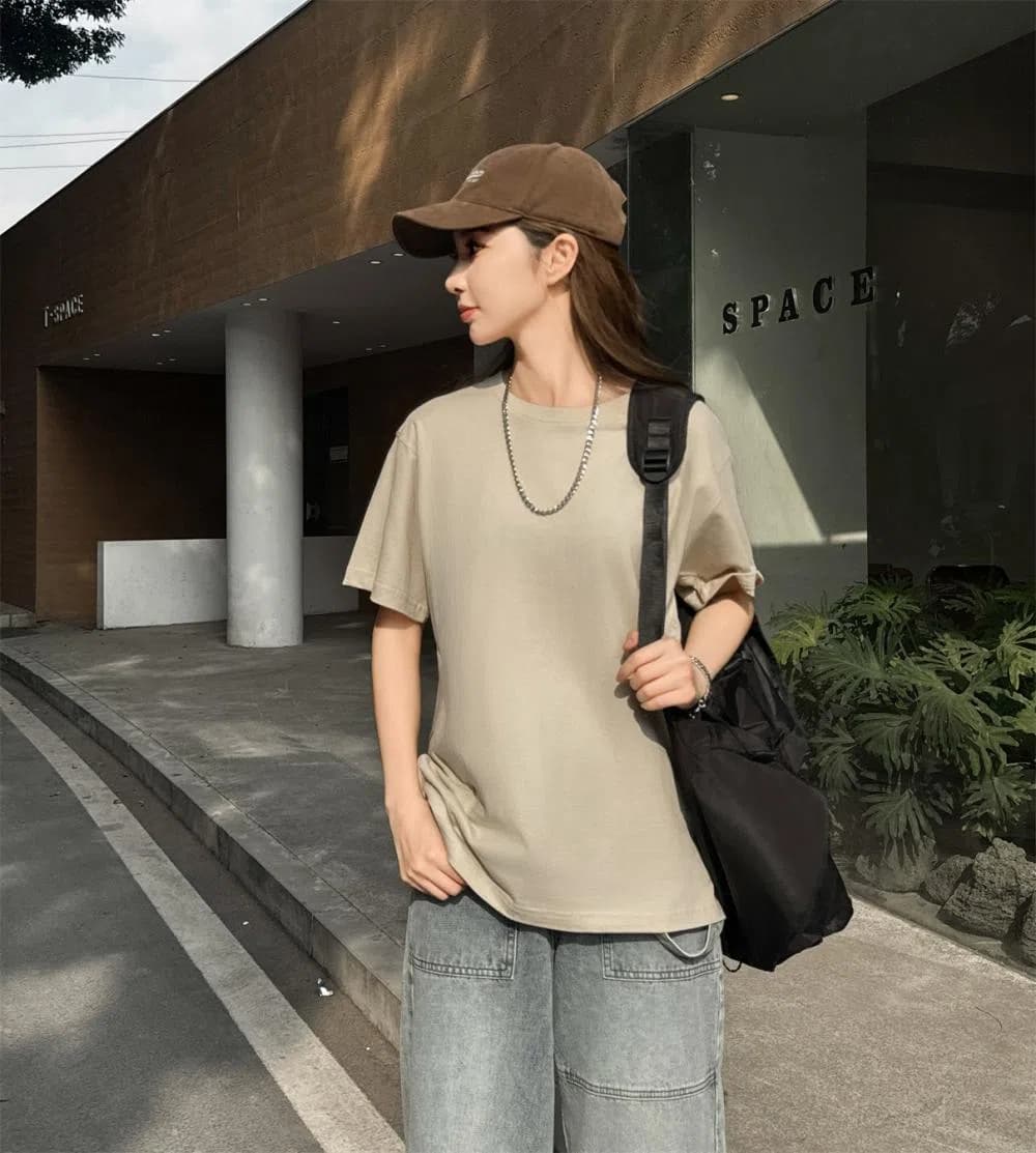 C4 · Relaxed Drop-Shoulder · Real product view 06