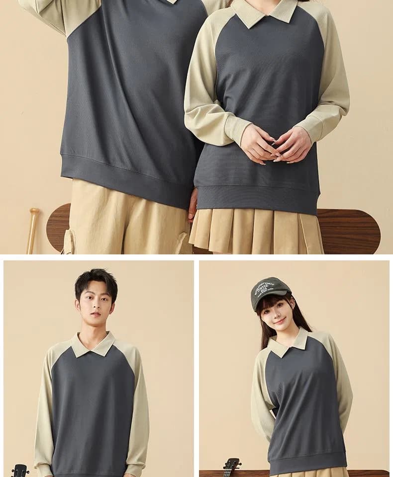 DG-6606 · Collared Sweatshirt · Real product view 03