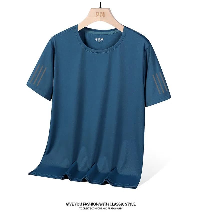 8869 · Short-Sleeve Crew-Neck · Real product view 05