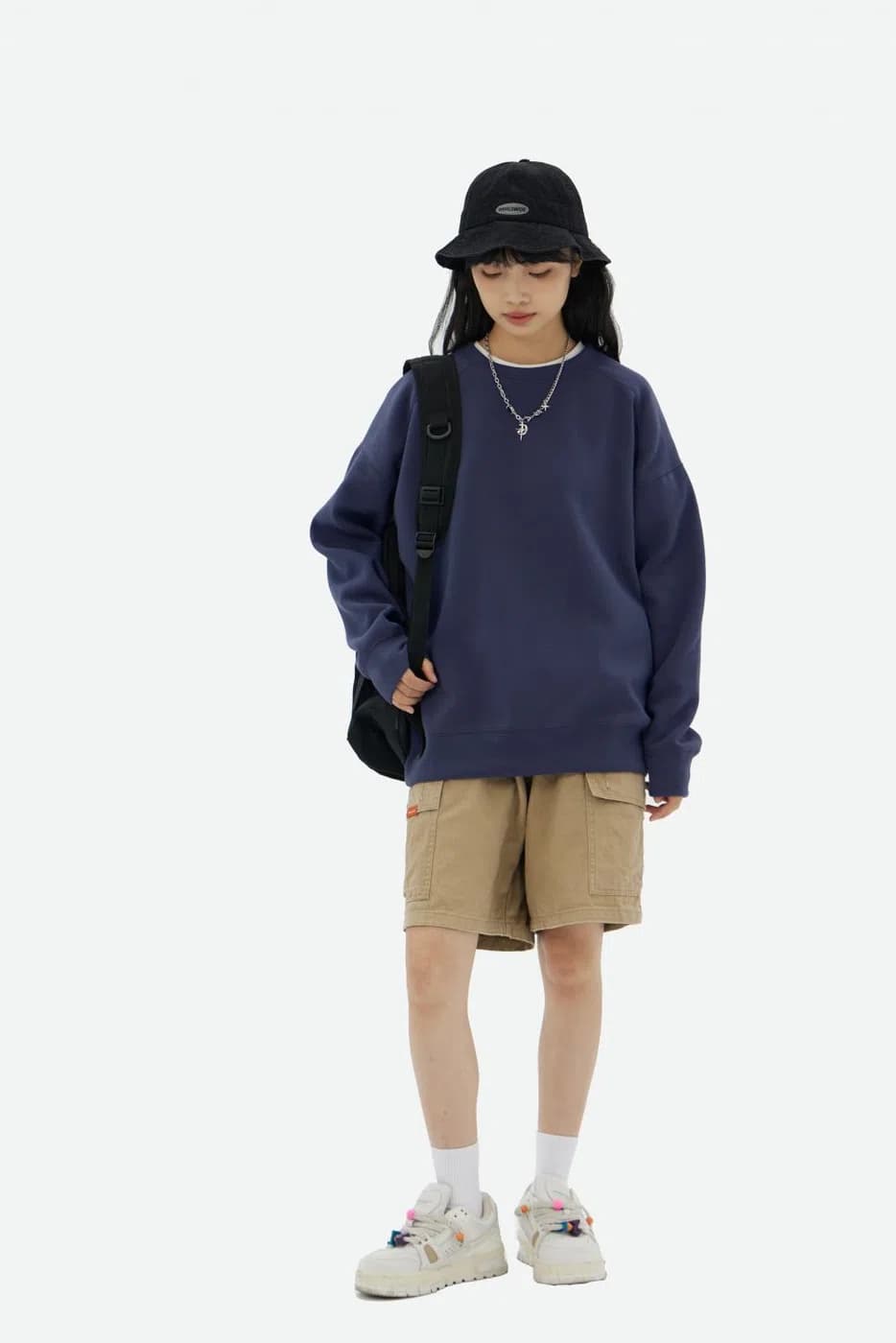 DG-9903 · Crew-Neck Sweatshirt · Real product view 02