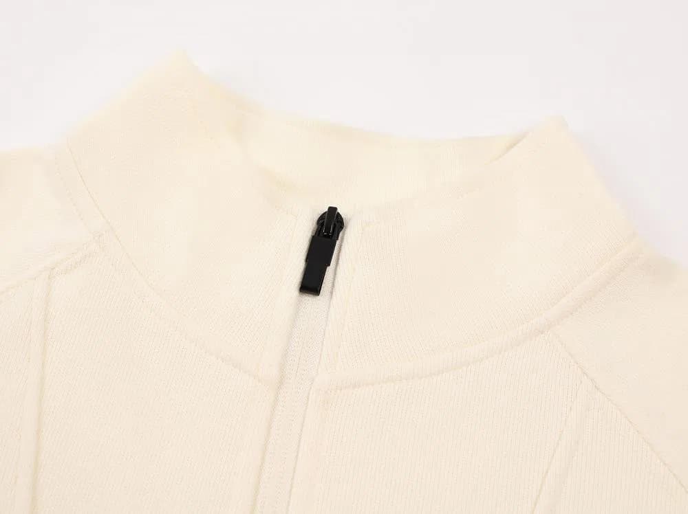 DG-W9908 · Stand-Collar Zip · Real product view 04