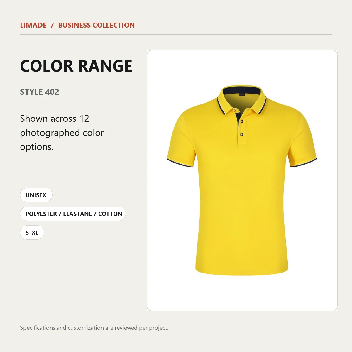 402 · Short-Sleeve Collared · Real product view 01