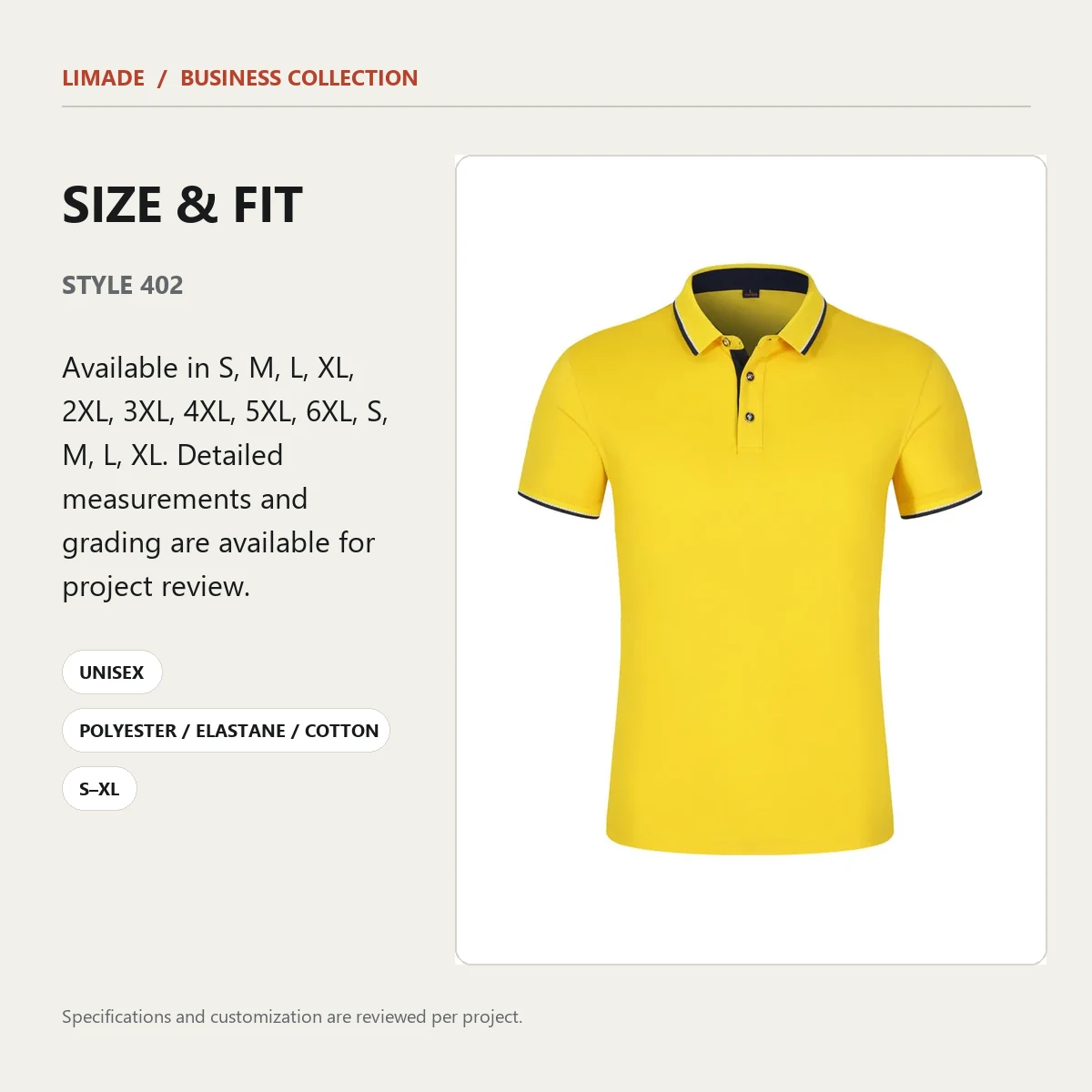402 · Short-Sleeve Collared · Real product view 05