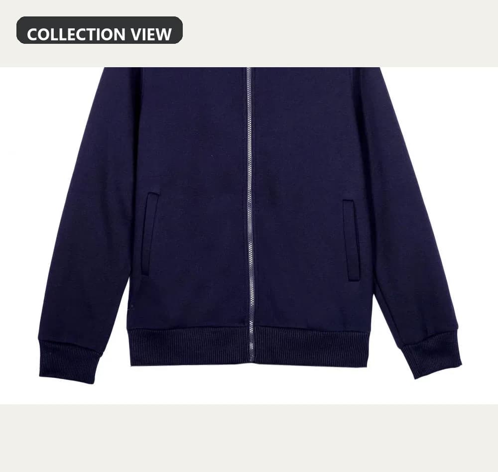 DG-798 · Stand-Collar Sweatshirt · Real product view 01