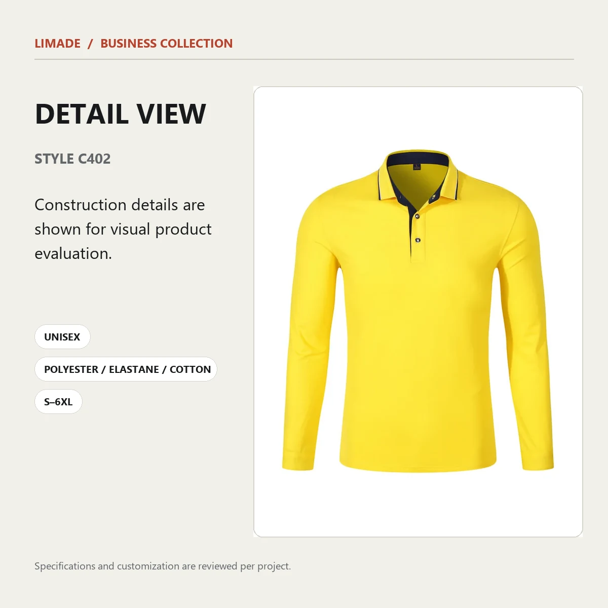 Style 4038934 · Long-Sleeve Collared · Real product view 04