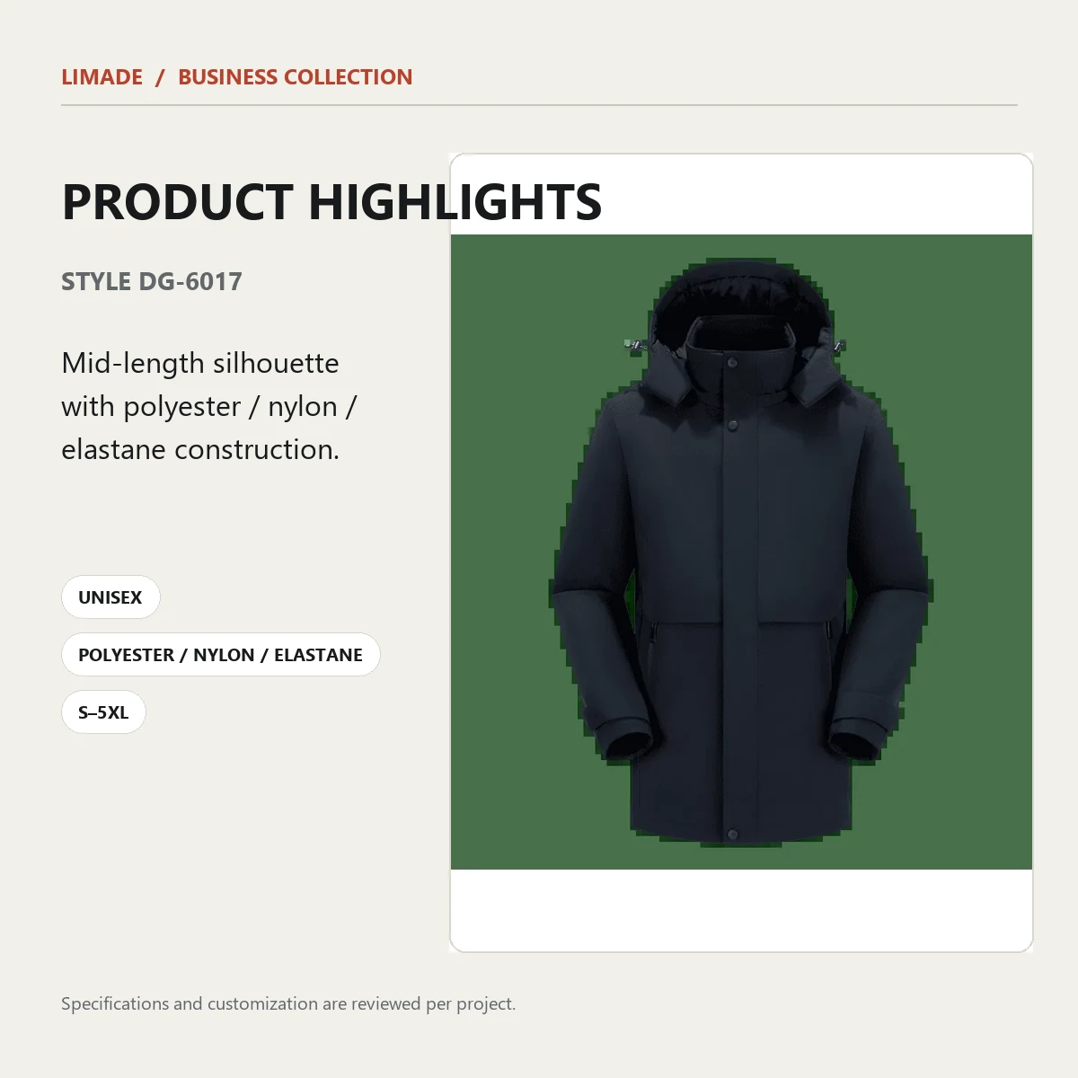 DG-6017 · Mid-Length · Real product view 05