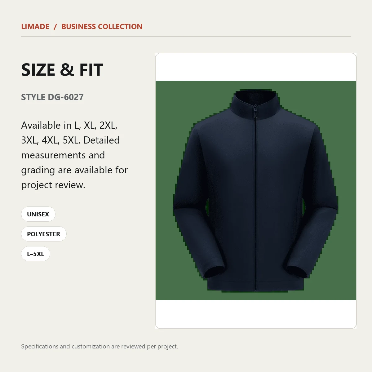 DG-6027 · Jacket · Real product view 06
