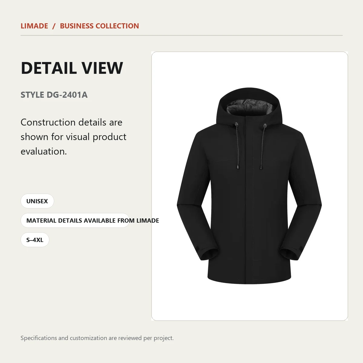 DG-2401A · Heavyweight · Real product view 01