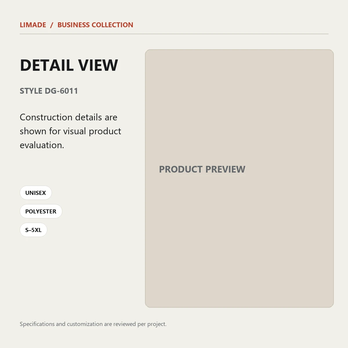 DG-6011 · Mid-Length · Real product view 05