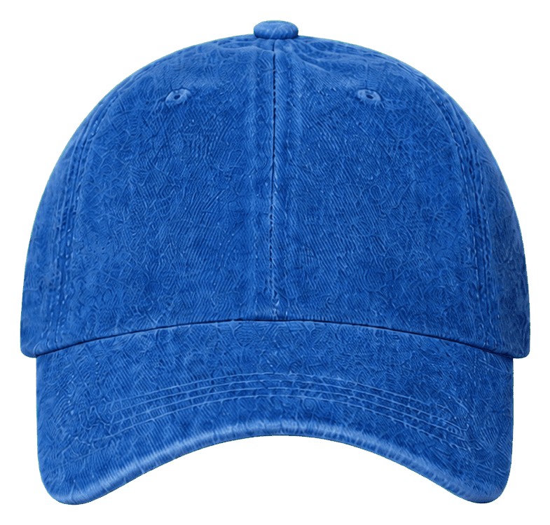 Adult Washed Baseball Cap · Washed Blue